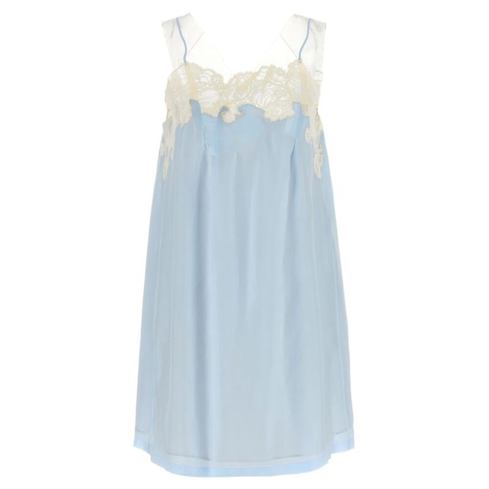 Maison Margiela Blue Copper Short Women's Dress